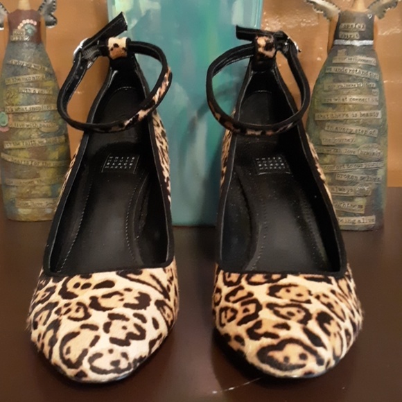 White House Black Market Shoes - Whbm leopard shoes